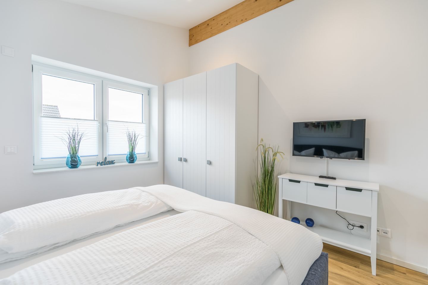 Deichidyll, Whg. Glücksmomente, Schlafzimmer 1