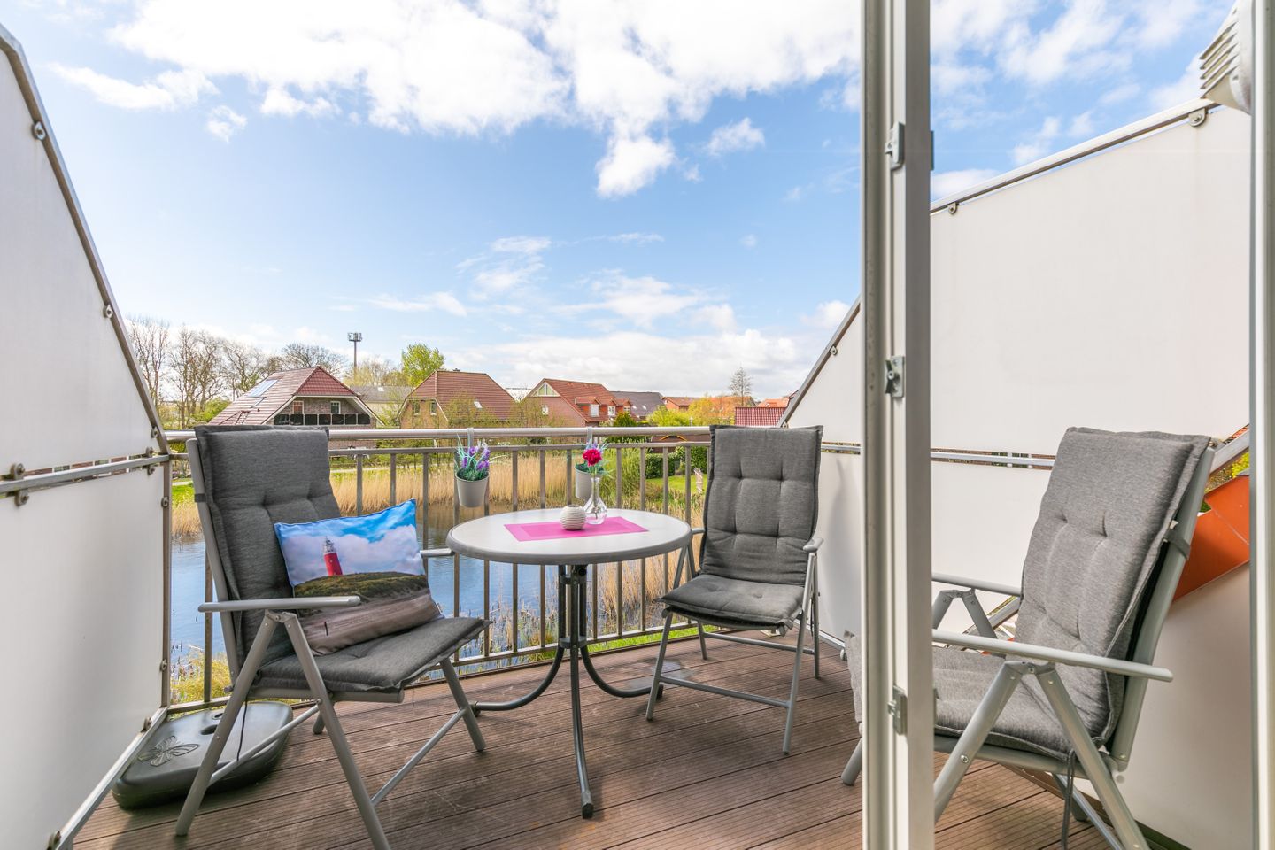 Haus am Teich, Whg. 2, Balkon