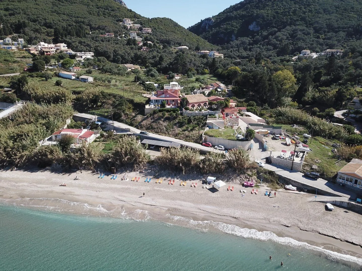  Pantokratora's Aghios Mattaios - Paramonas Beach