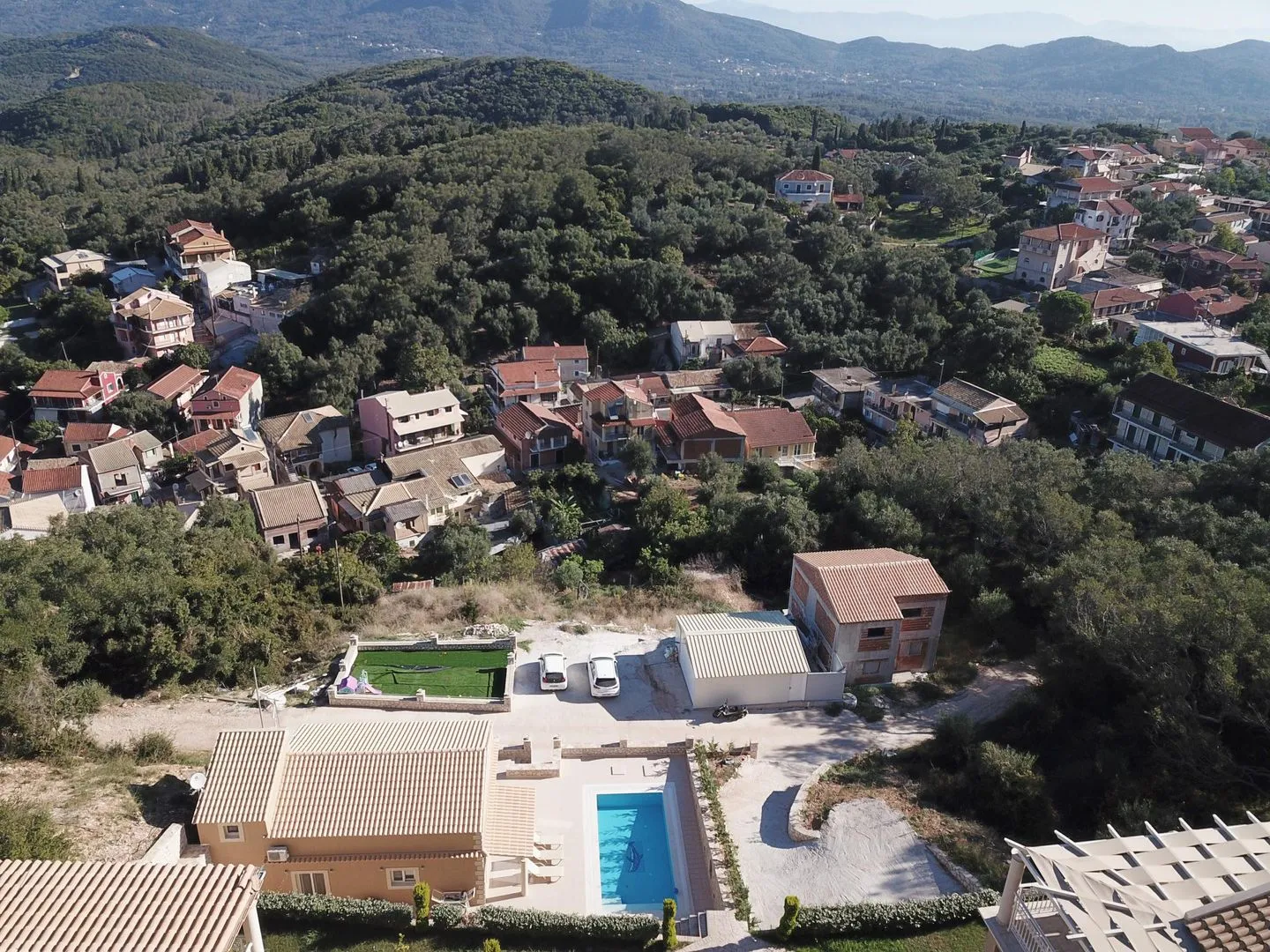  Villa Korfiatissa Aghios Mattaios - Bird's eye view