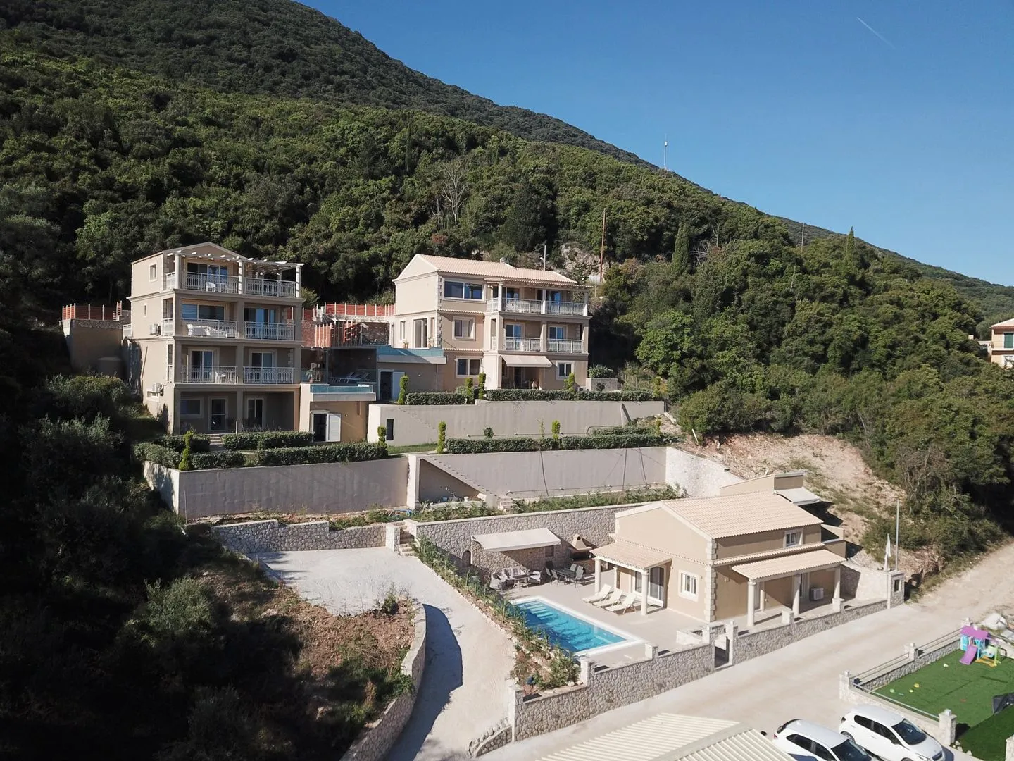  Villa Korfiatissa Aghios Mattaios - Bird's eye view