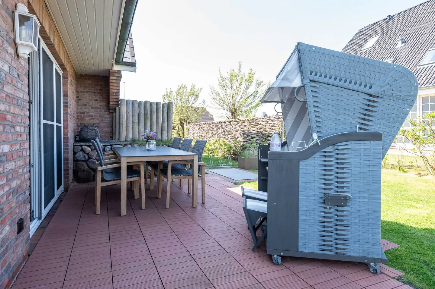 Achter Dünem, Whg. 4 Wenningstedt - Terrasse