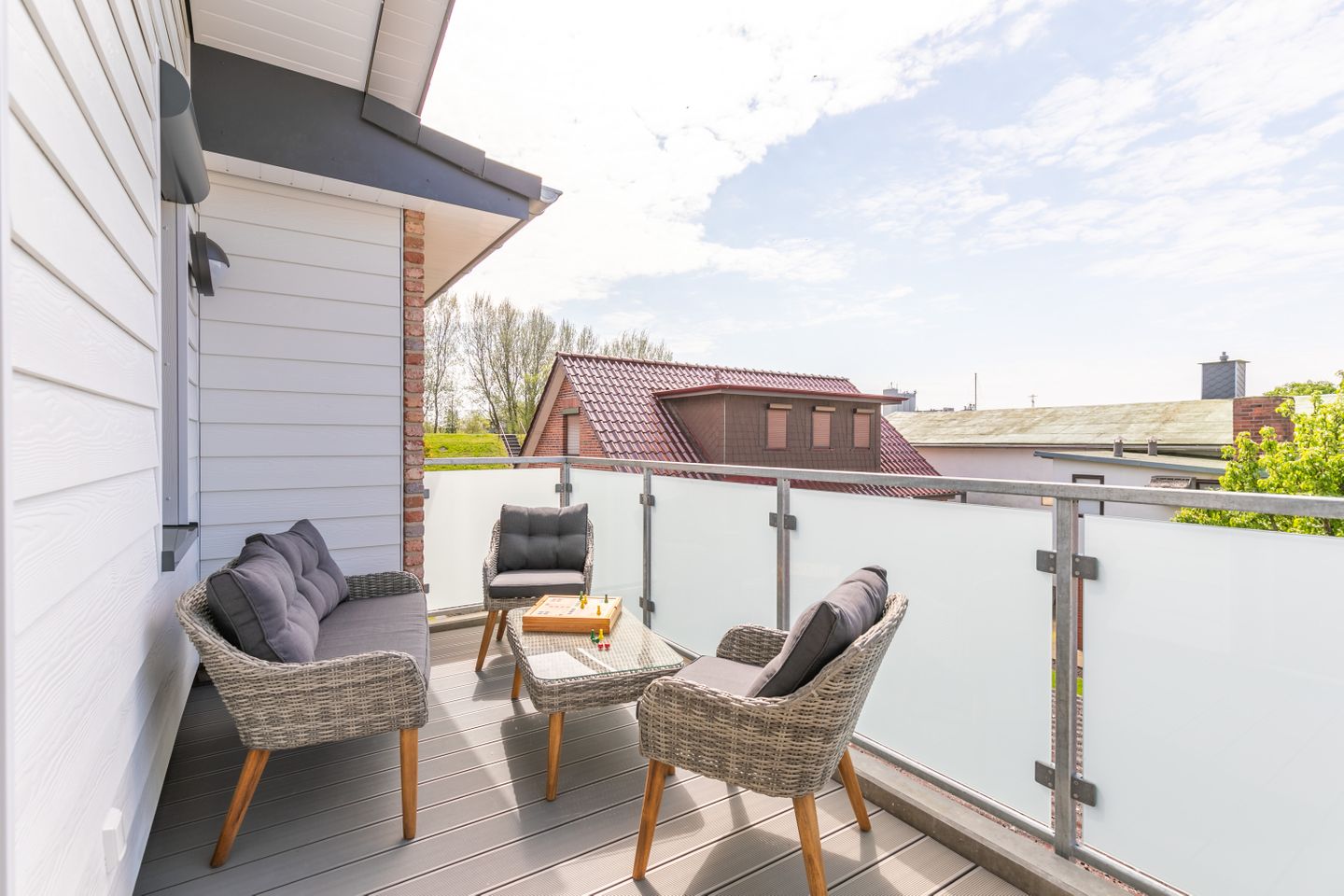 Deichidyll, Whg. Glücksmomente, Balkon