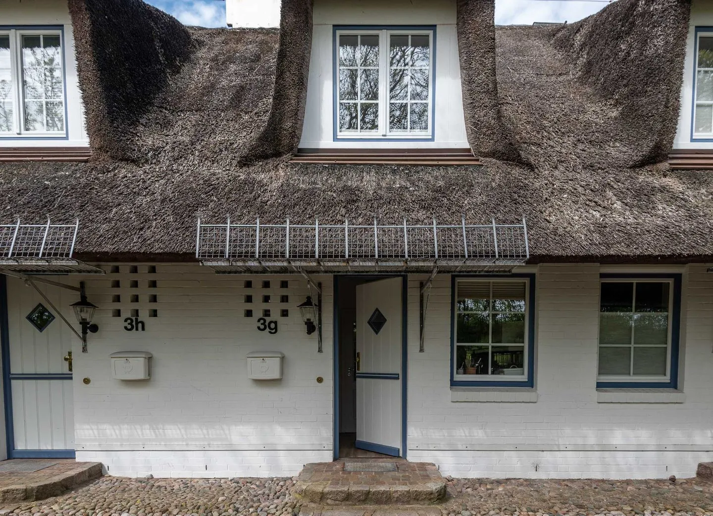 Haus Ameland, App. 3 Wenningstedt - Fassade / Eingang