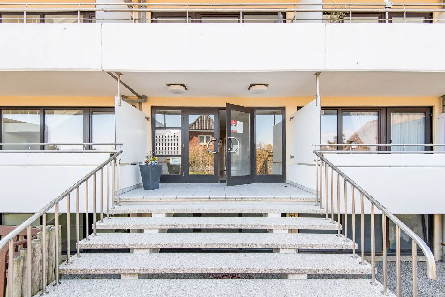Meerblick - Logenplatz 22 Wenningstedt - Fassade / Eingang