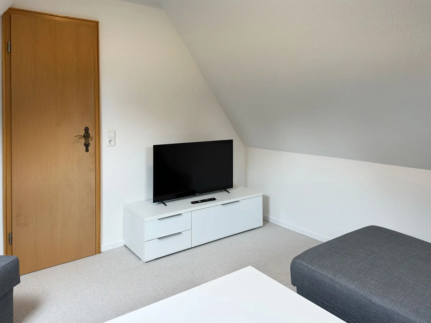 Haus *Üüs Aran* Ferienwohnung *Üüs Aran 6* Süddorf auf Amrum - Wohnzimmer in der Ferienwohnung Üüs Aran 6 in Süddorf auf Amrum