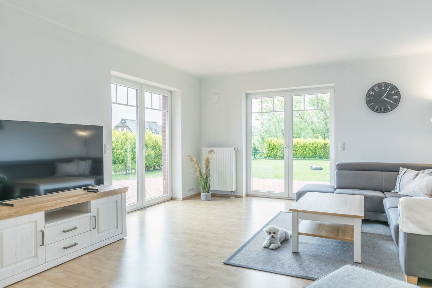 Ferienhaus Kleines Perlenhaus Wohnzimmer