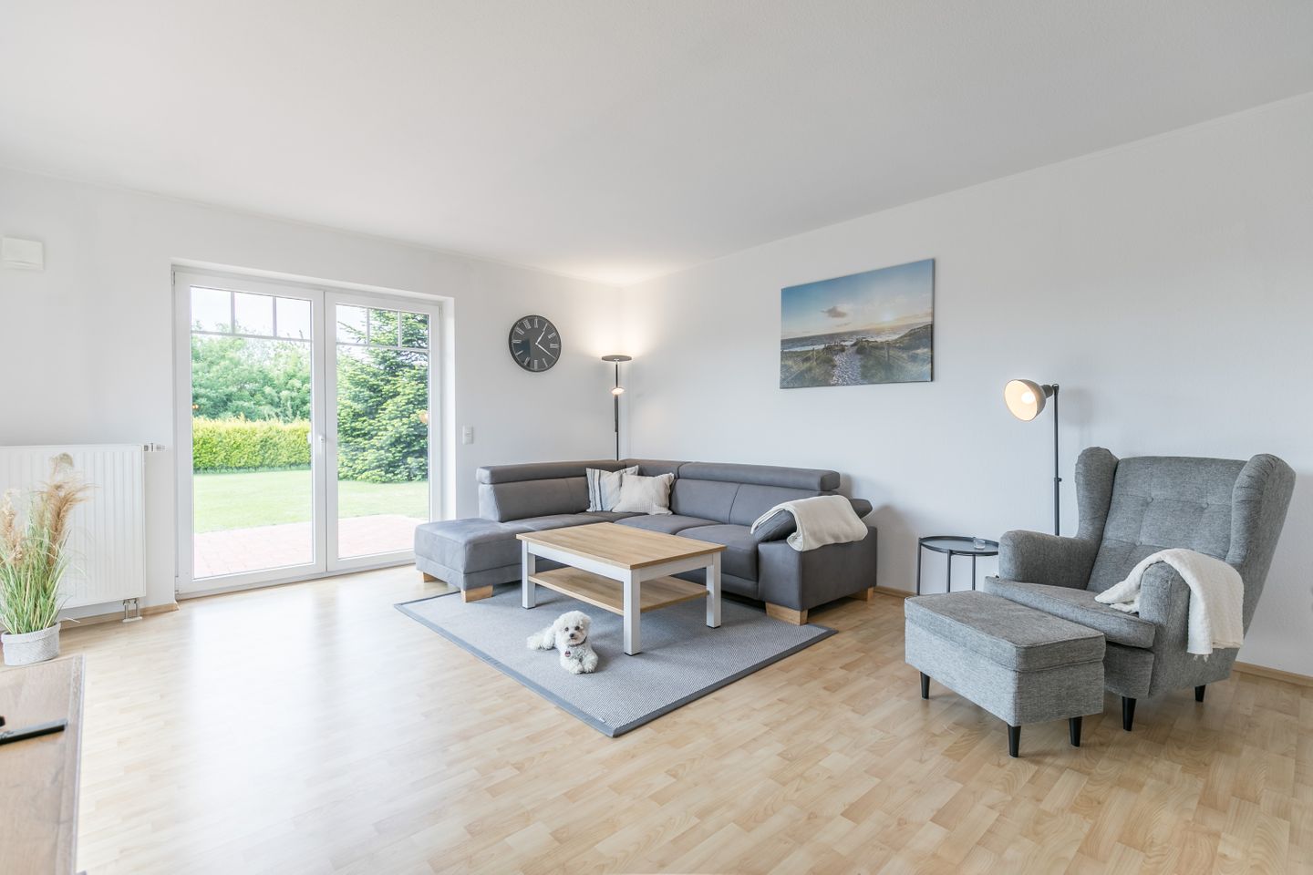 Ferienhaus Kleines Perlenhaus Wohnzimmer
