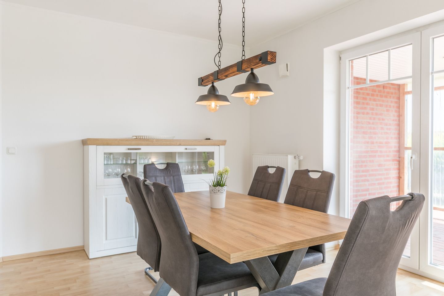 Ferienhaus Kleines Perlenhaus Wohnzimmer