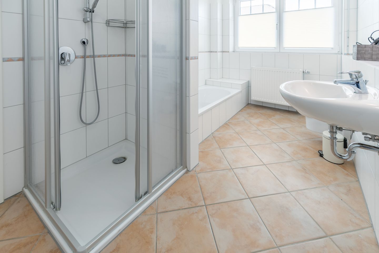 Ferienhaus Kleines Perlenhaus Badezimmer