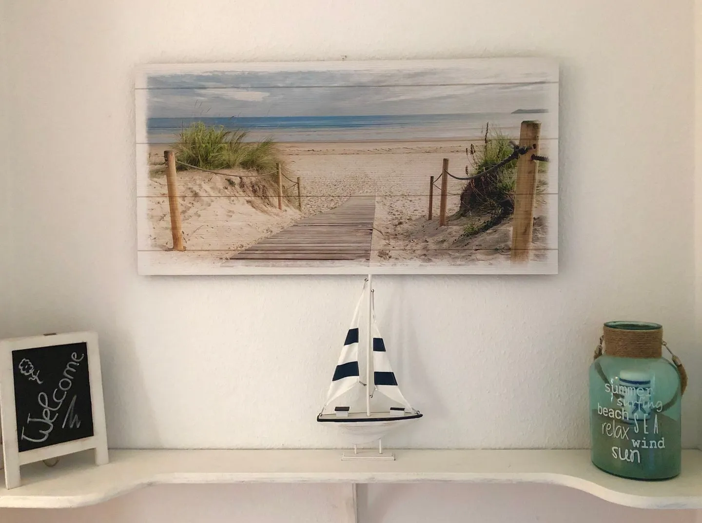 (MEI71) Ferienwohnung "Strandlust" Niendorf - Wohnzimmer