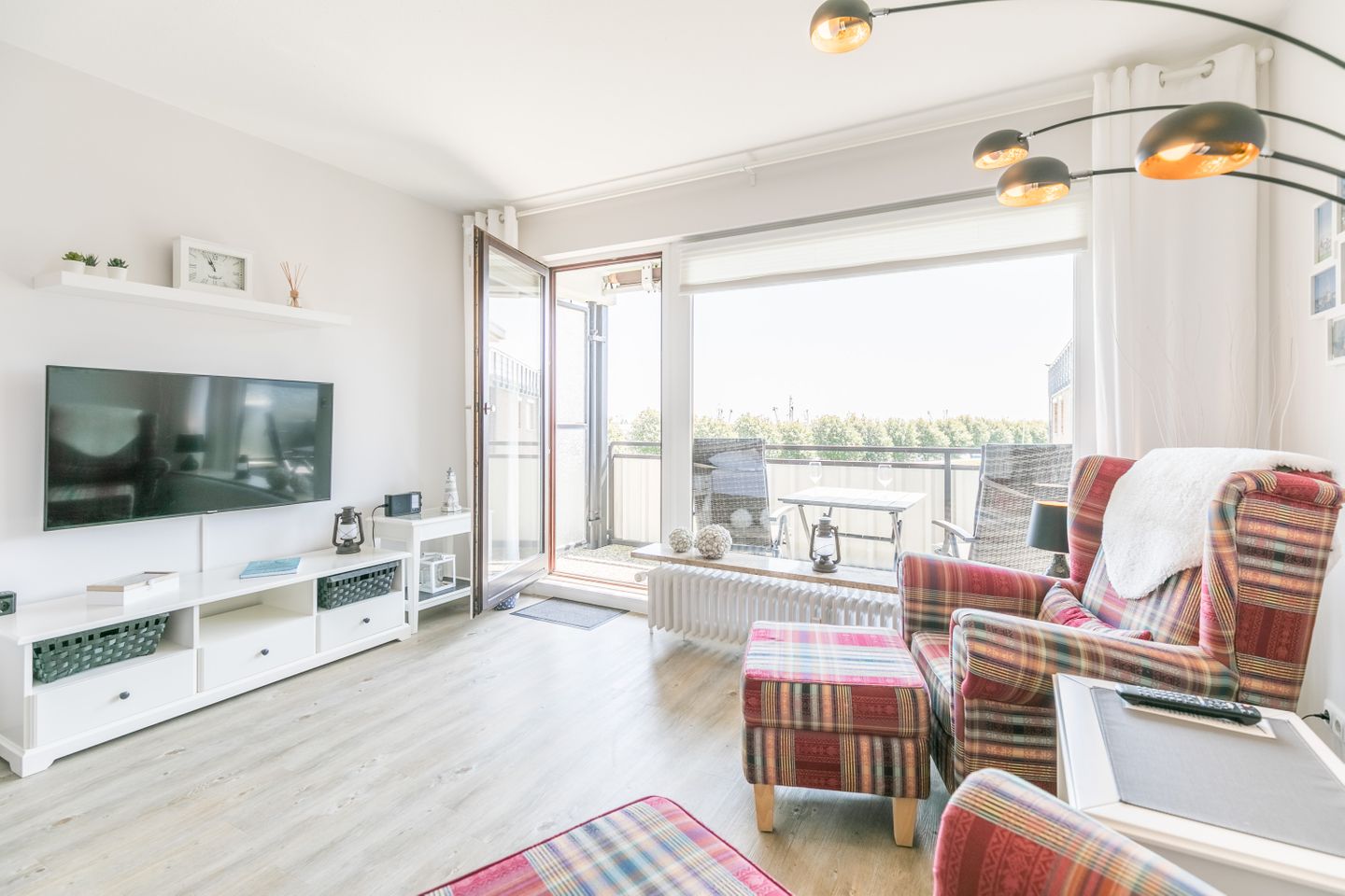 Schloß am Meer, Whg. Hafenlicht 05 Wohnzimmer