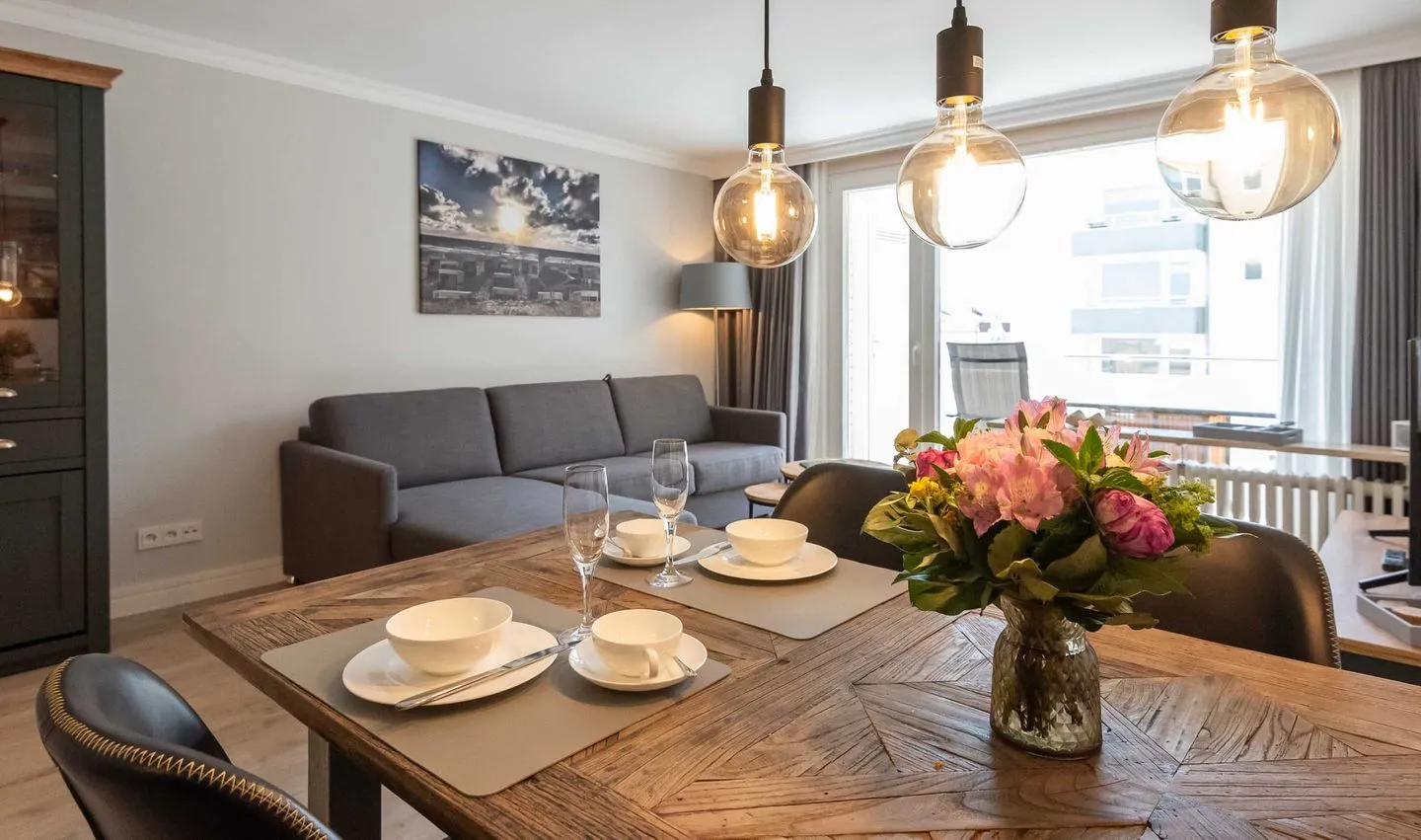 Ferienwohnung Eydum Nr. 38 Westerland - Wohnzimmer