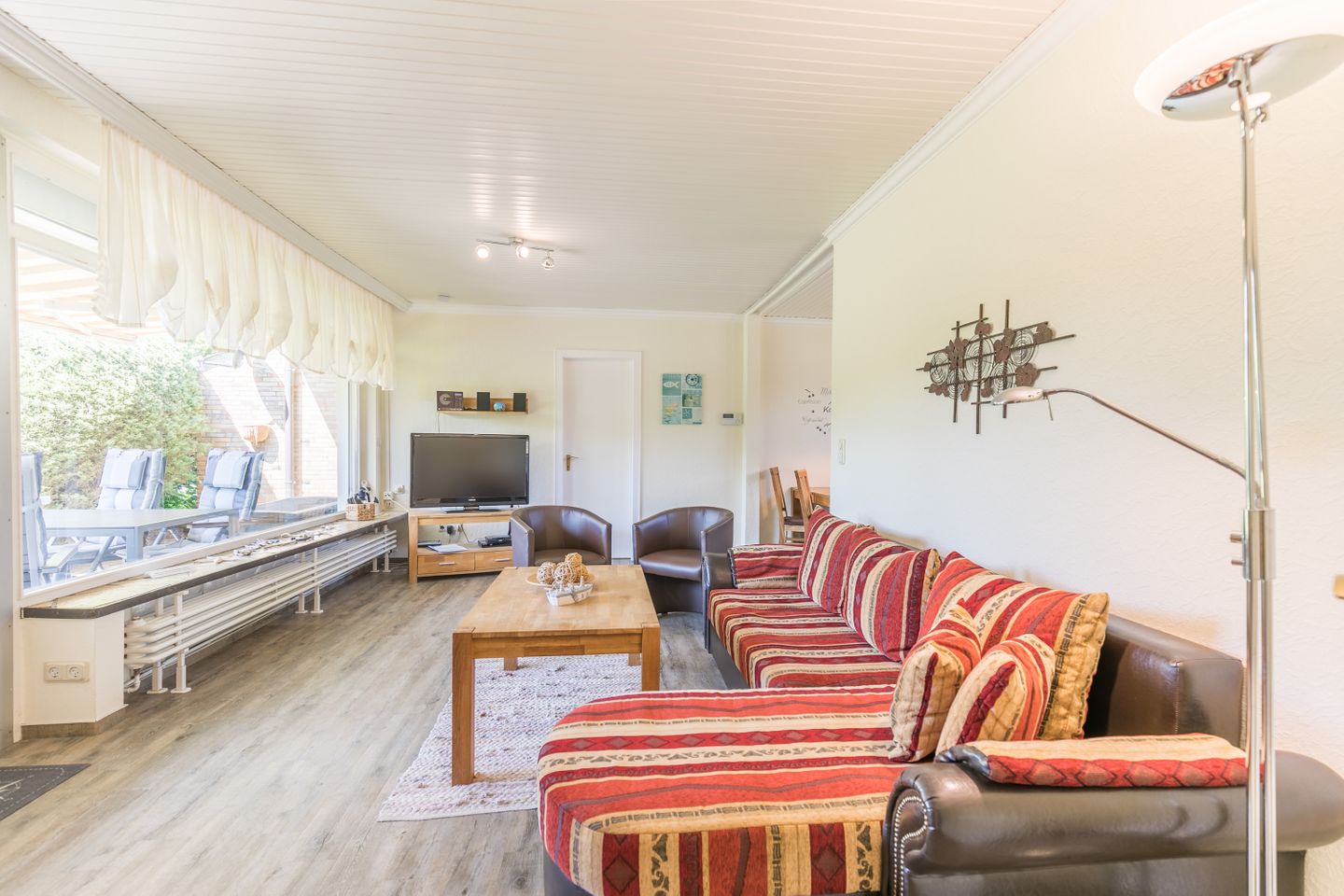 Bungalow Nordseetraum Wohnzimmer