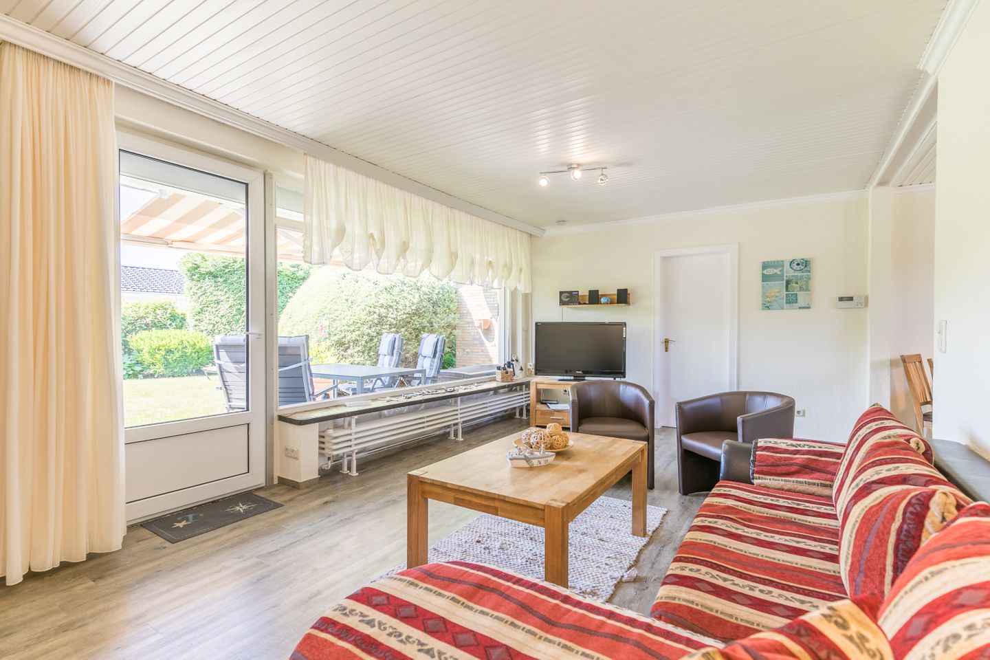 Bungalow Nordseetraum Wohnzimmer