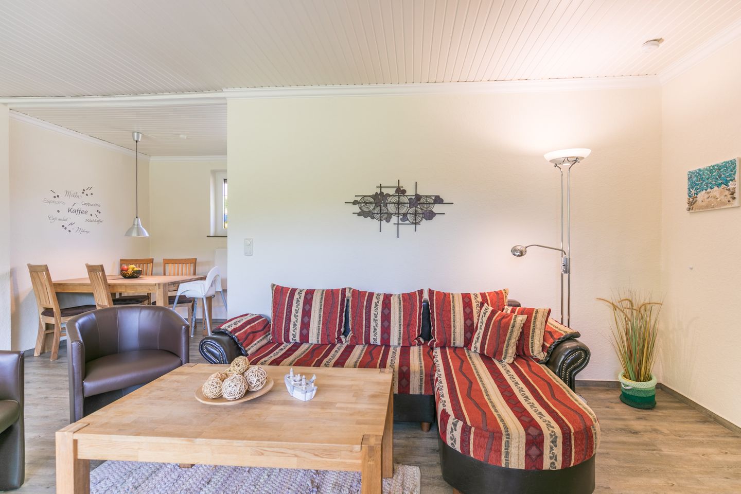 Bungalow Nordseetraum Wohnzimmer