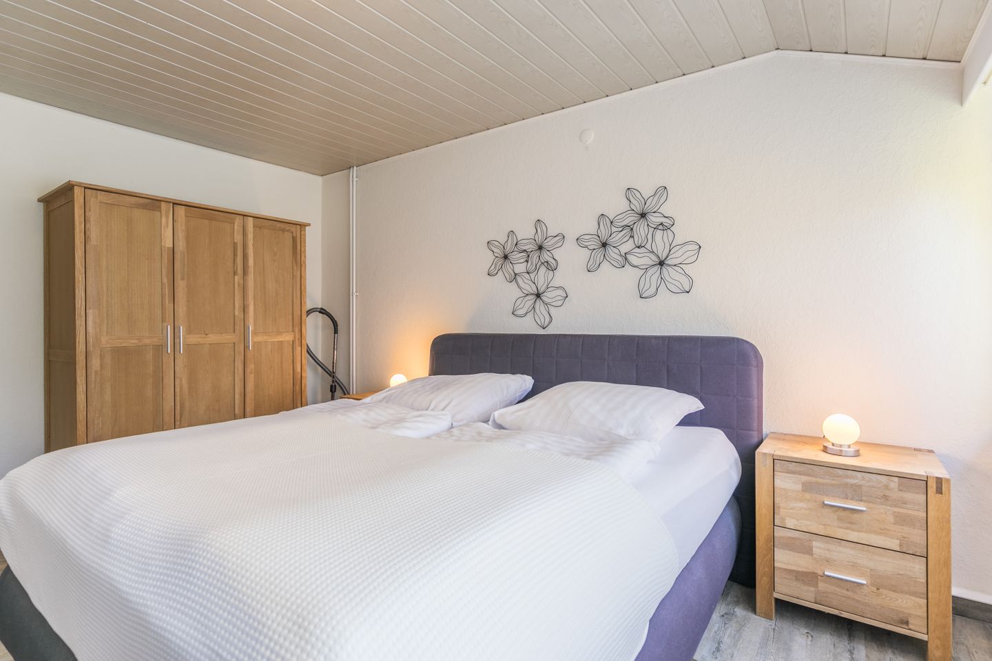 Bungalow Nordseetraum Schlafzimmer 1