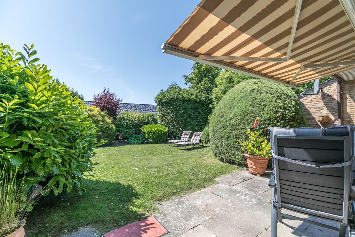 Bungalow Nordseetraum Terrasse