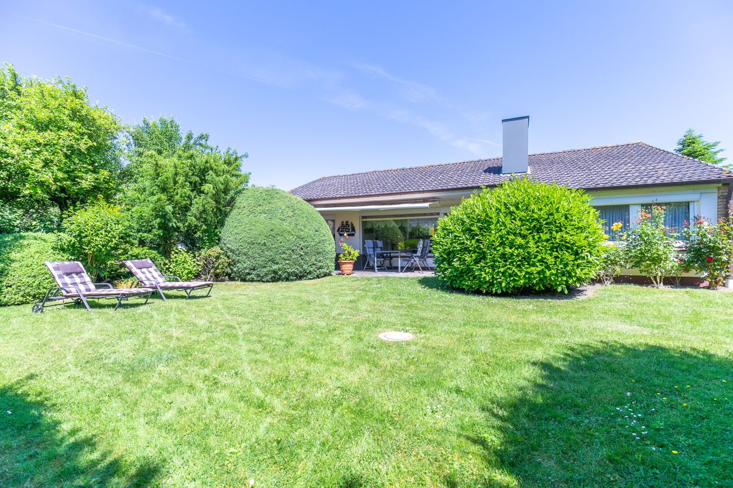 Bungalow Nordseetraum Garten