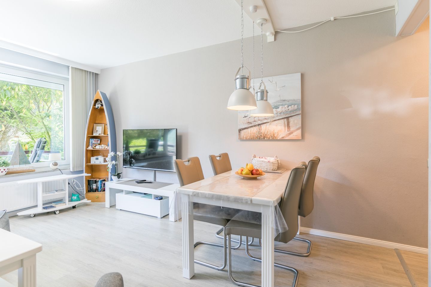Wohnung Möwennest Wohnzimmer
