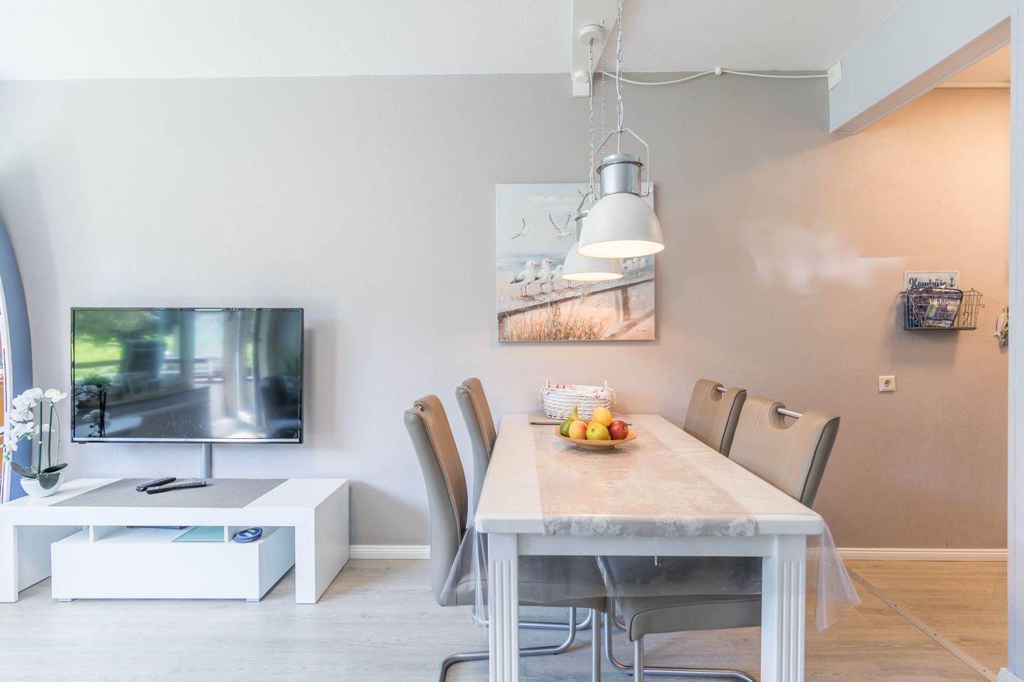 Wohnung Möwennest Wohnzimmer
