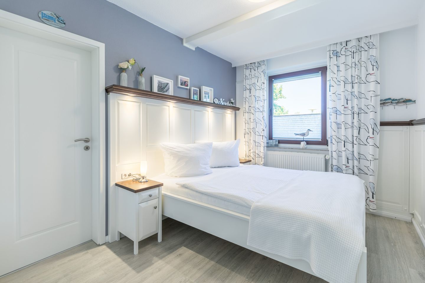 Wohnung Möwennest Schlafzimmer