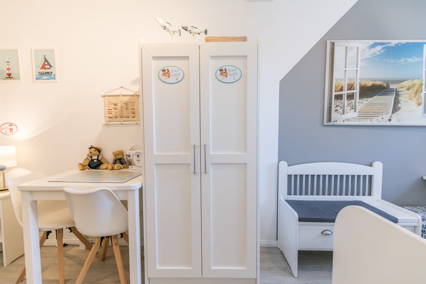 Wohnung Möwennest  Kinderzimmer