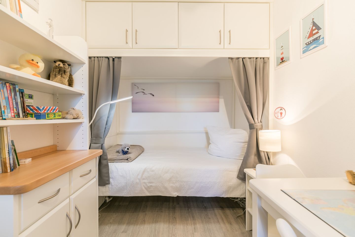 Wohnung Möwennest Kinderzimmer mit Koje