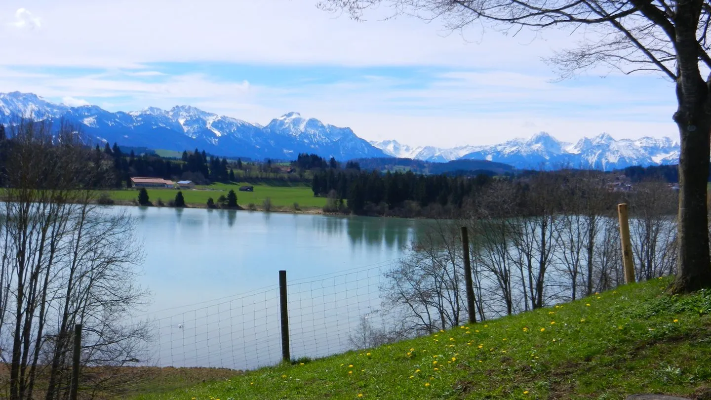 Feriendorf Hochbergle Haus 139 Lechbruck am See - Terrasse