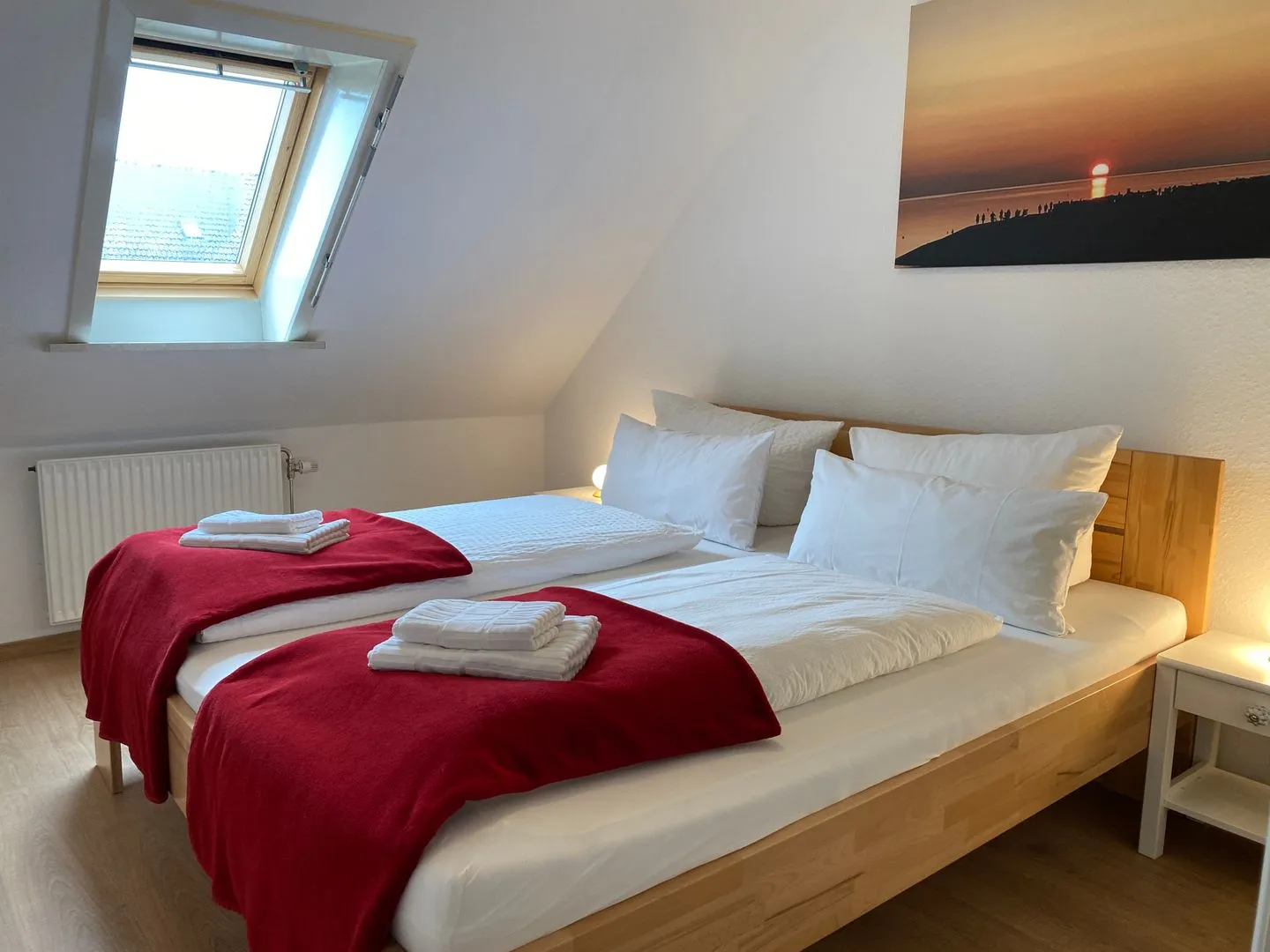 Haus Dithmarschen Wohnung 11 Büsum - Schlafzimmer
