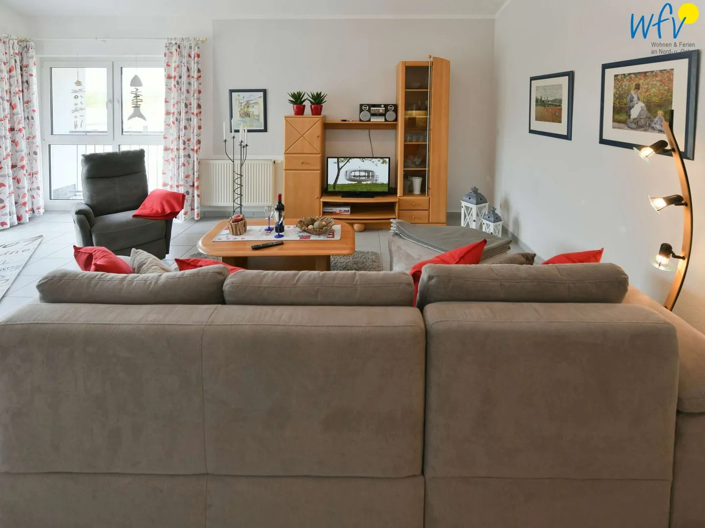 Residenz Binz Ferienwohnung 19 Rügen - Binz - Wohnzimmer