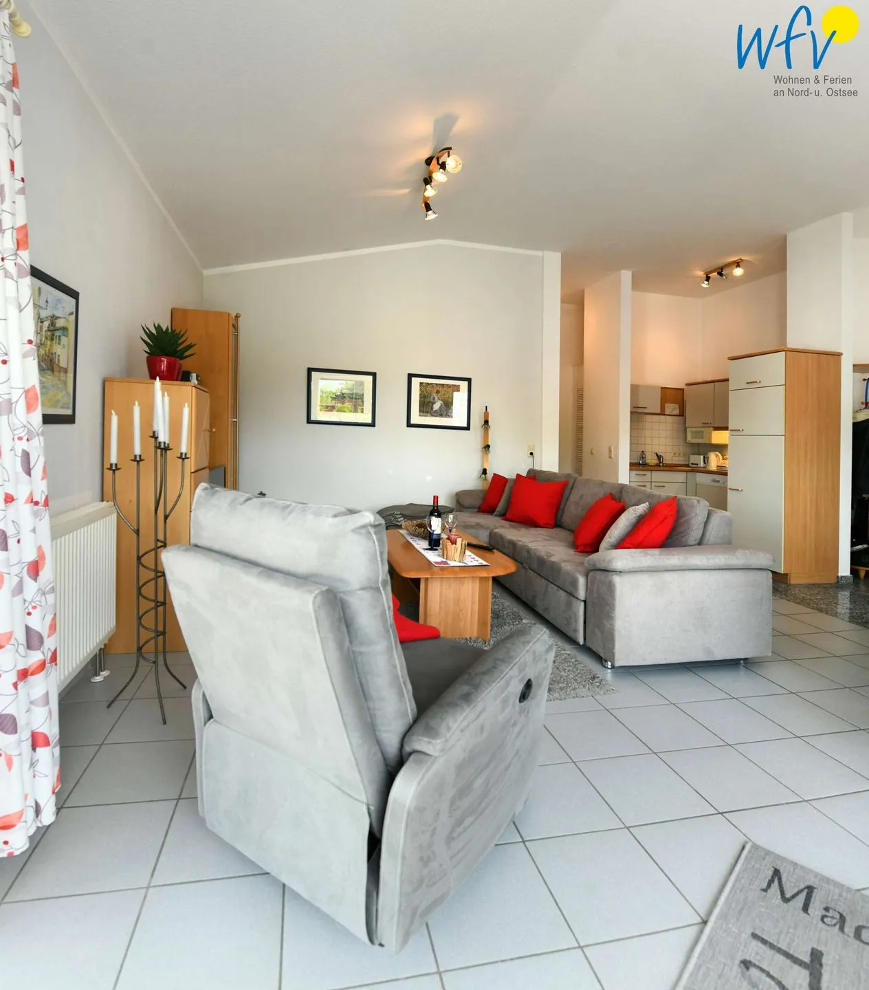 Residenz Binz Ferienwohnung 19 Rügen - Binz - Wohnzimmer