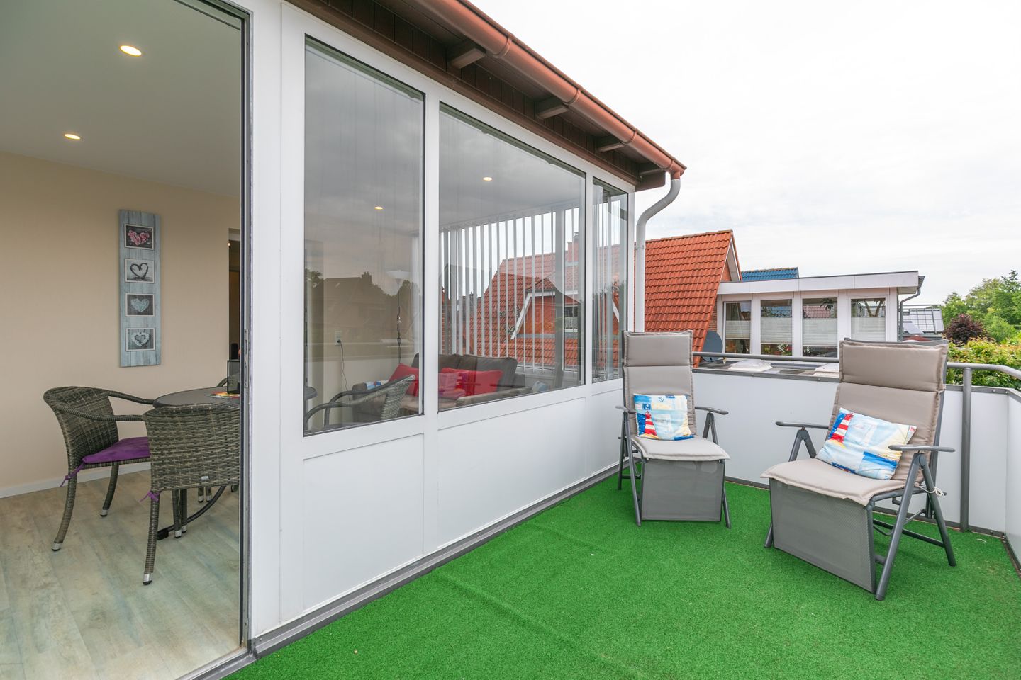 Haus la Mer - Balkon aussen