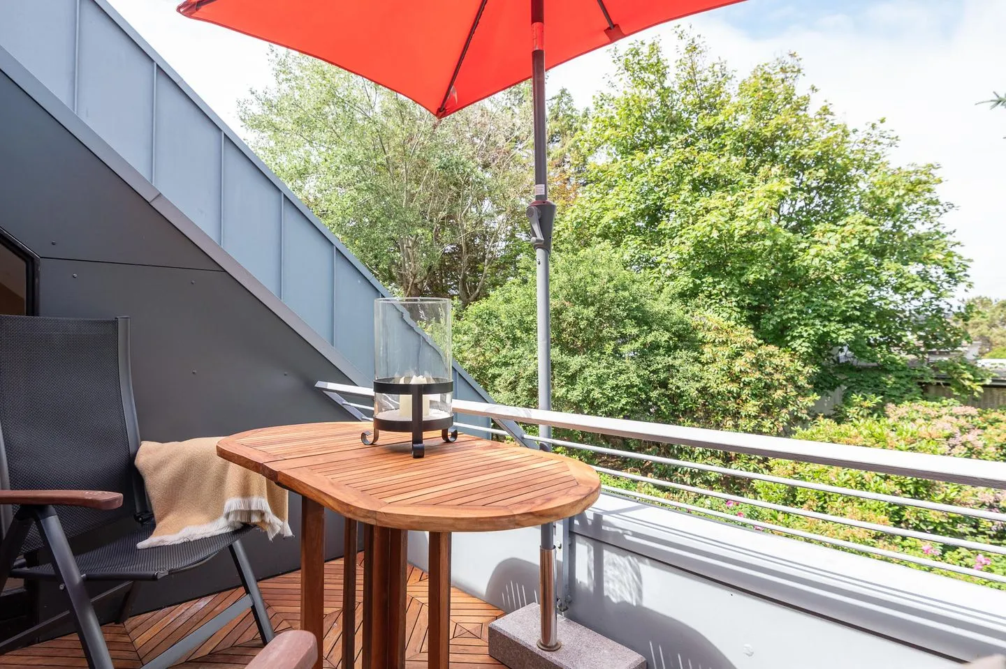 Käpt`n Nelson, App 10 Wenningstedt - Balkon
