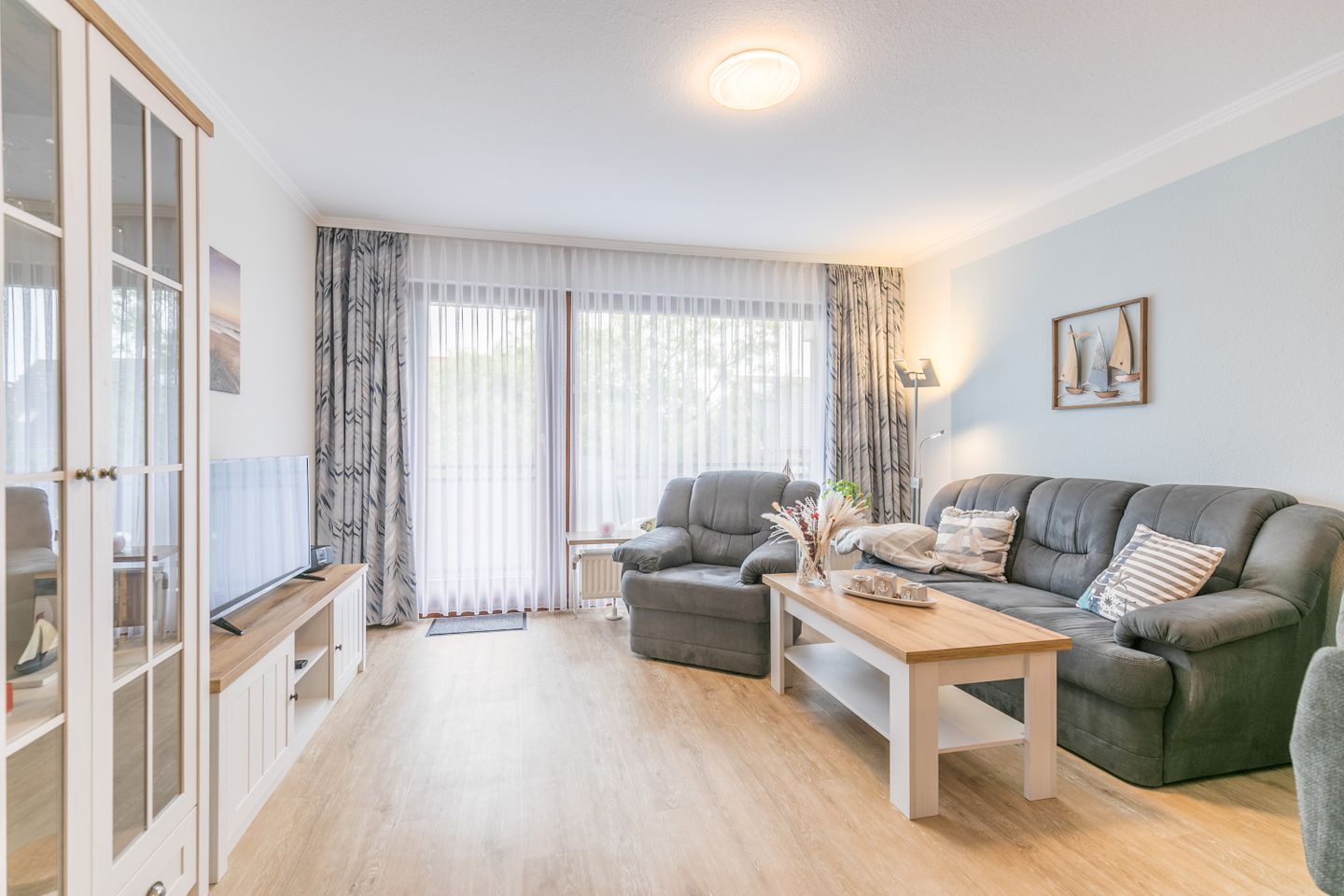 Schloß am Meer, Whg. 7 Wohnzimmer