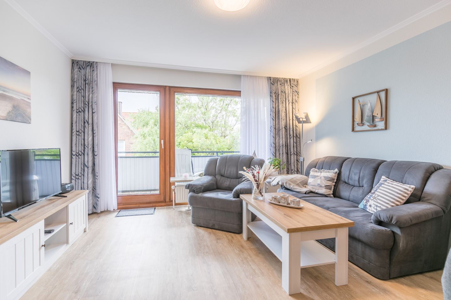 Schloß am Meer, Whg. 7 Wohnzimmer