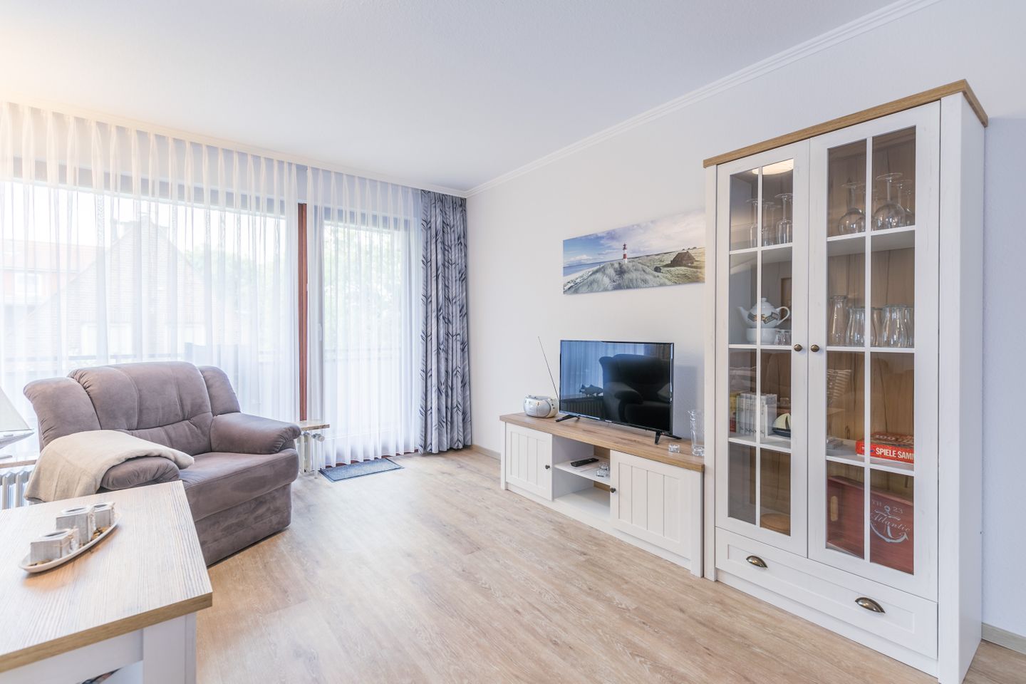 Wohnzimmer mit TV