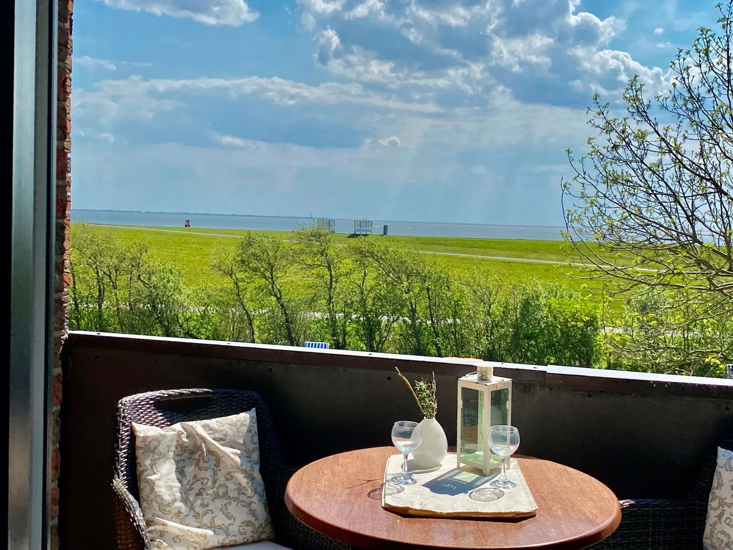 Haus Övern Diek Wohnung 5 Büsum - Meerblick