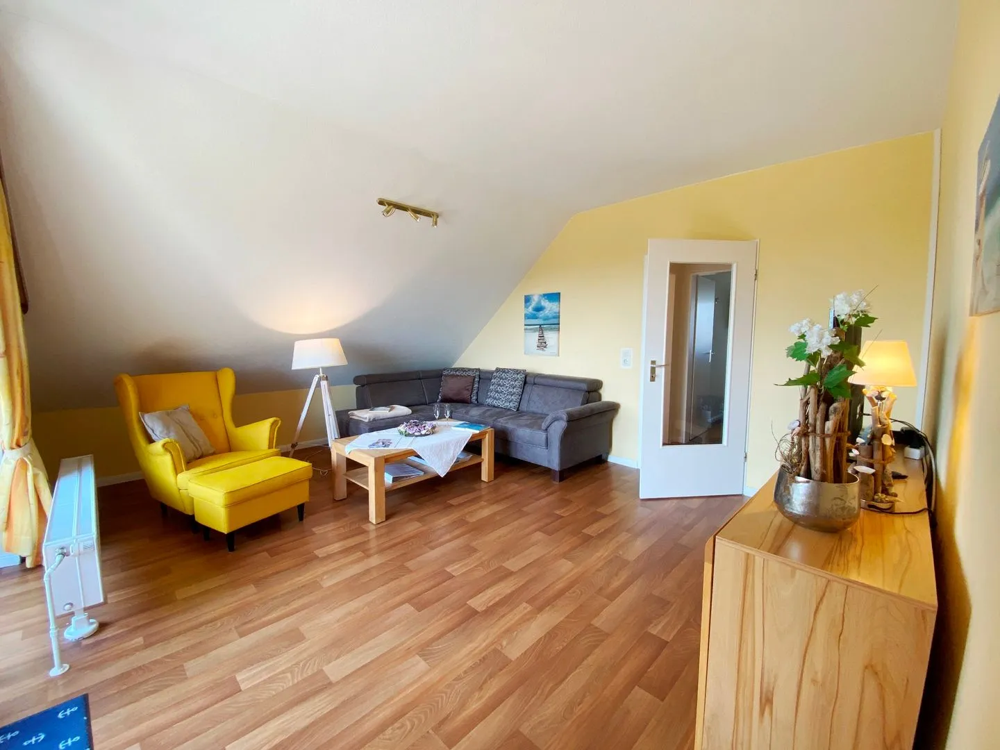 Haus Övern Diek Wohnung 5 Büsum - Wohnzimmer