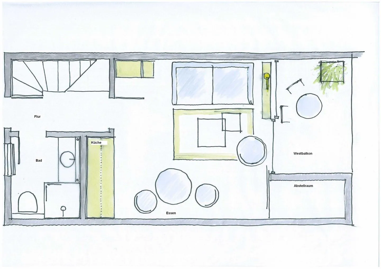 Nest am Dorfteich, App. 21 Wenningstedt - Grundriss
