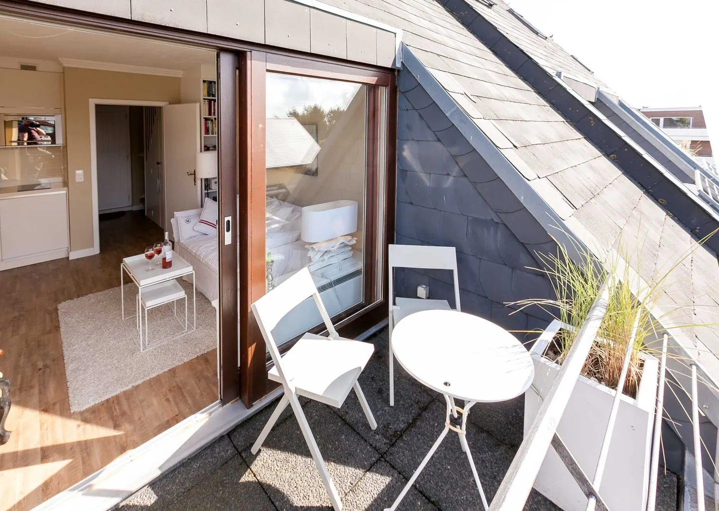 Nest am Dorfteich, App. 21 Wenningstedt - Balkon