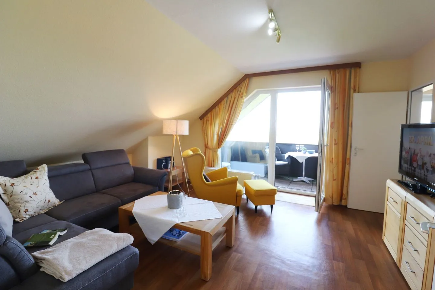 Haus Övern Diek Wohnung 4 Büsum - Wohnzimmer