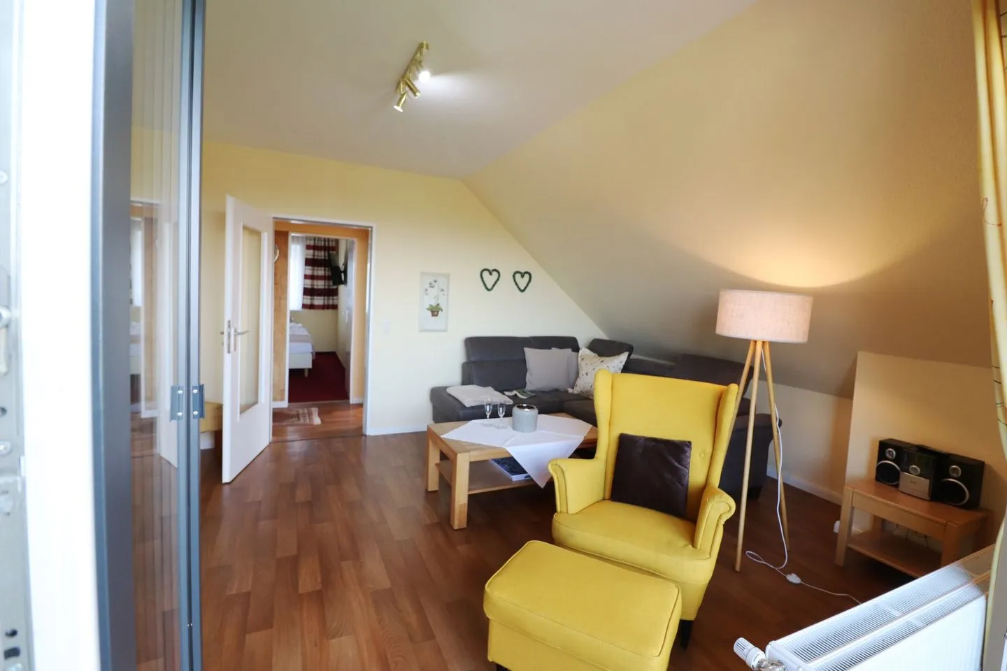 Haus Övern Diek Wohnung 4 Büsum - Wohnzimmer