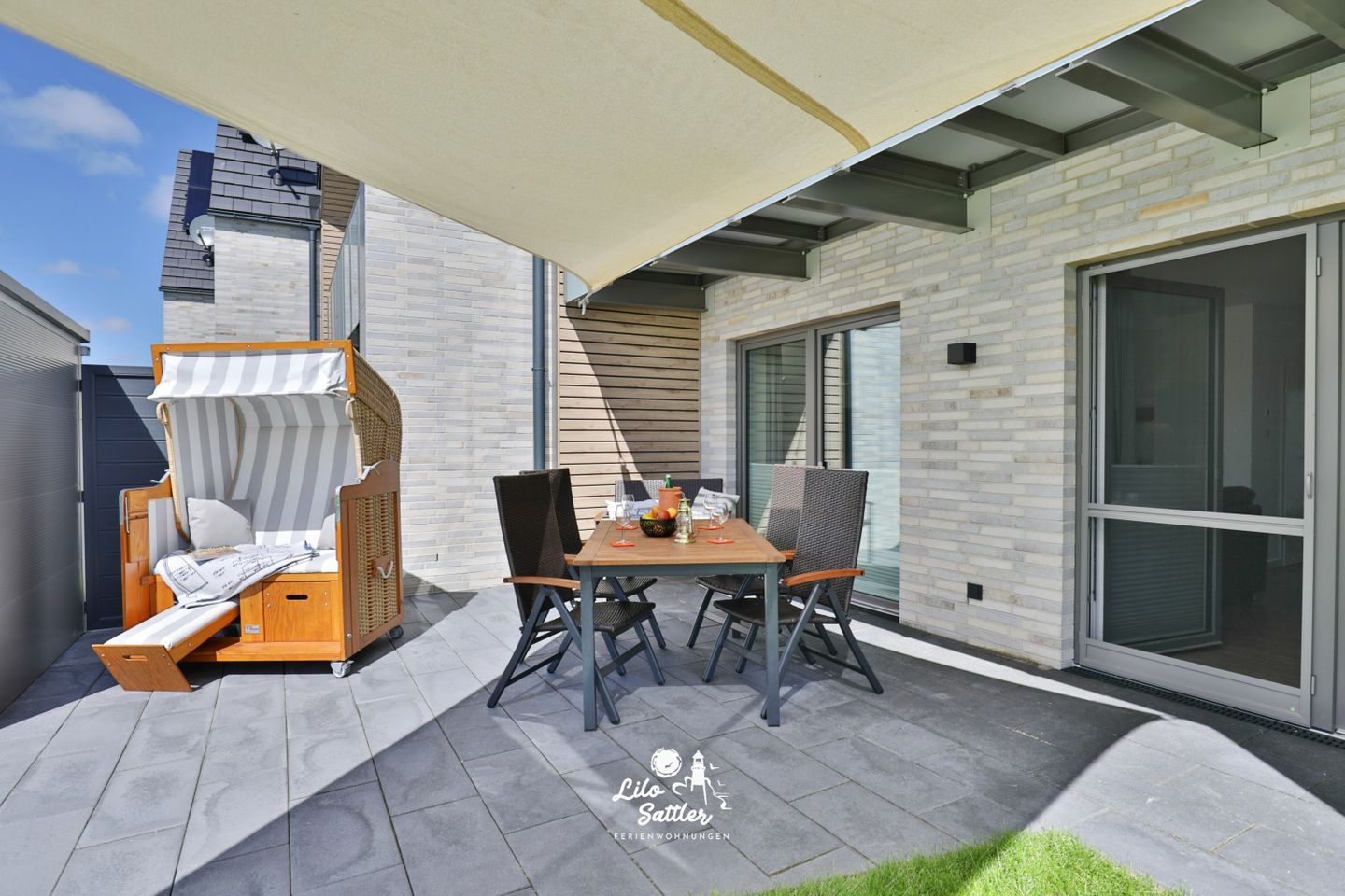 Dat Balle Huus, Terrasse