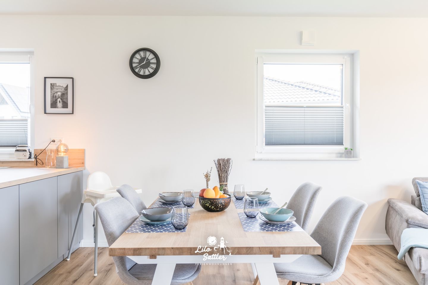 Ferienhaus Op de Weid Wohnzimmer
