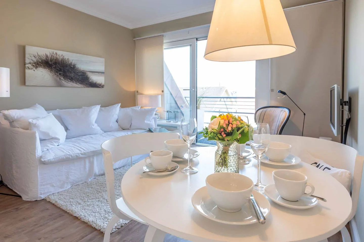 Nest am Dorfteich, App. 21 Wenningstedt - Wohnzimmer