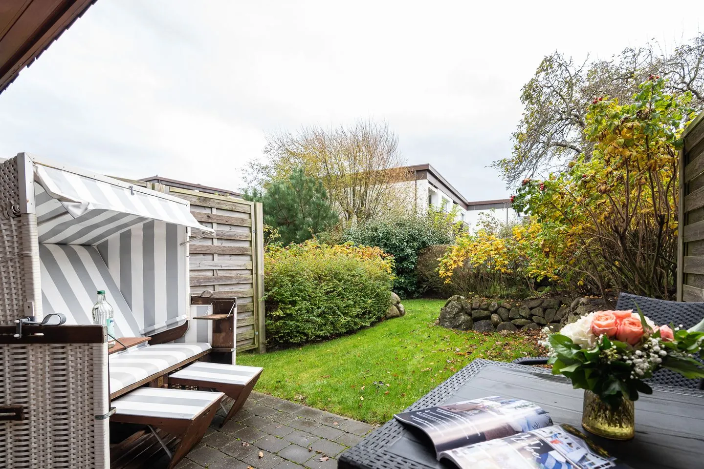 Haus Mittelstr. Whg. 2 EG rechts Westerland - Terrasse