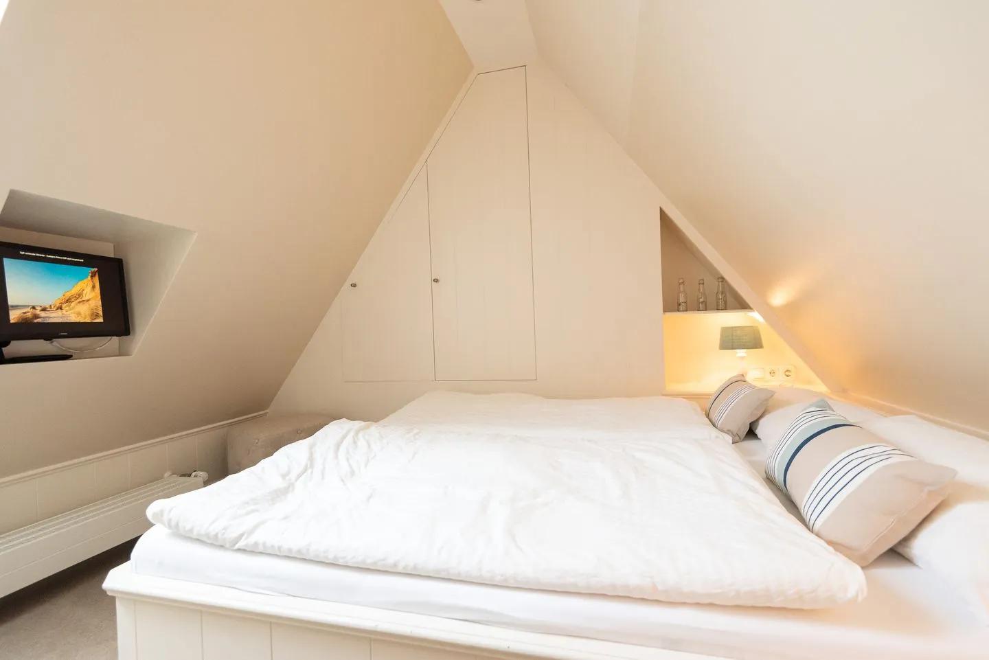 Haus Mittelstr. Whg. 4 OG rechts Westerland - Schlafzimmer