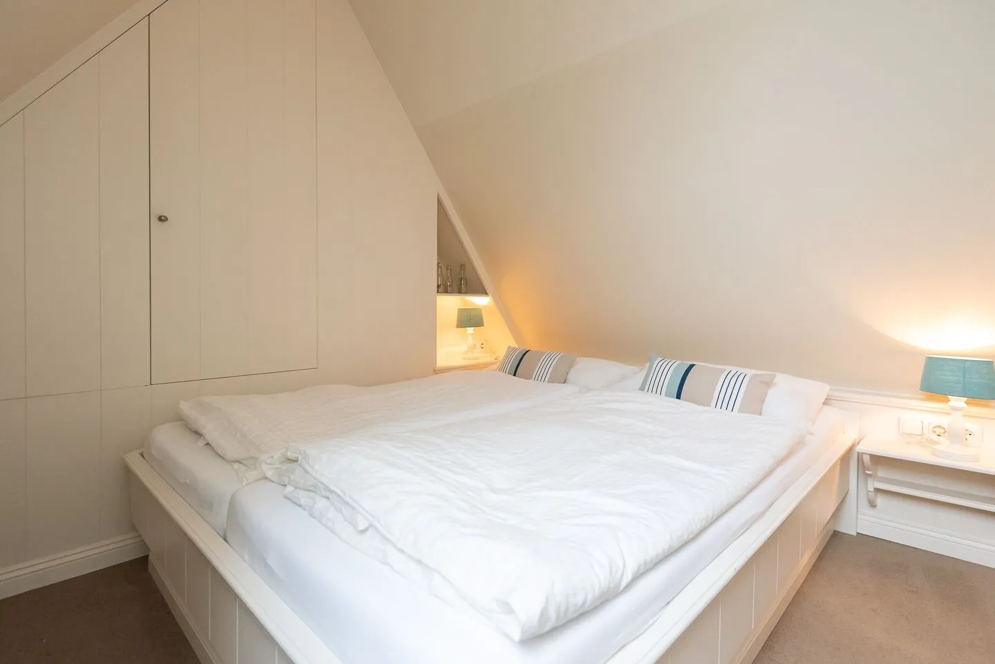 Haus Mittelstr. Whg. 4 OG rechts Westerland - Schlafzimmer