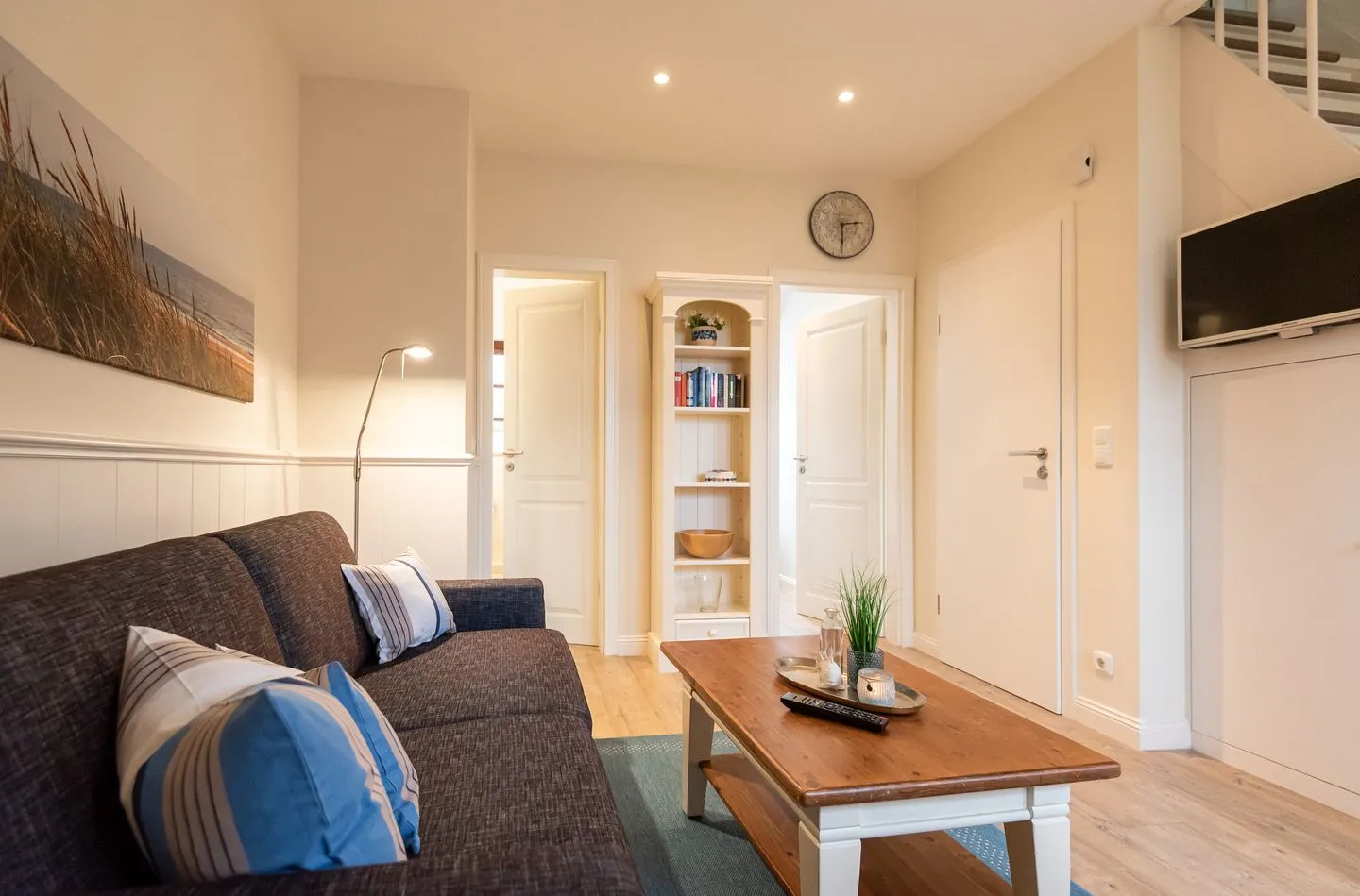 Haus Mittelstr. Whg. 4 OG rechts Westerland - Wohnzimmer